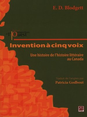 cover image of Invention à cinq voix